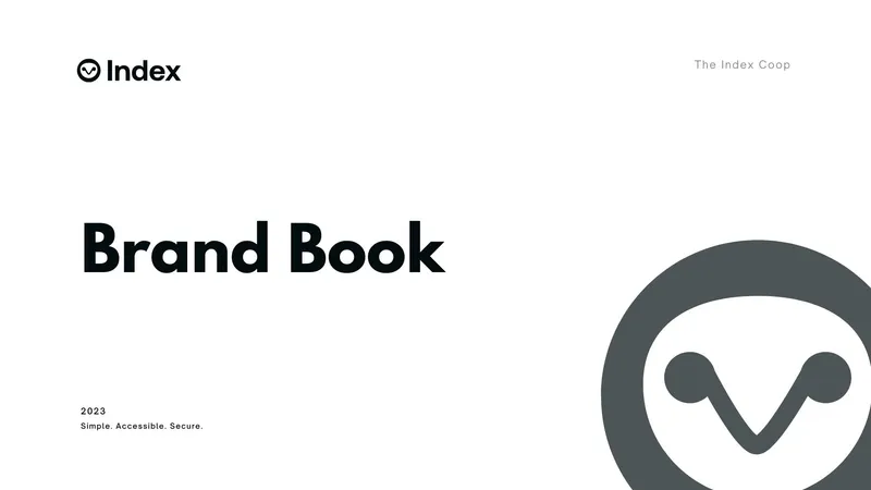 Unveiling the Index Coop Brand Book: Crafting A Fair Financial Future